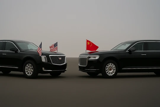 Hai mẫu limousine bọc thép chở Tổng thống Mỹ và Chủ tịch Trung Quốc hiện đại thế nào?