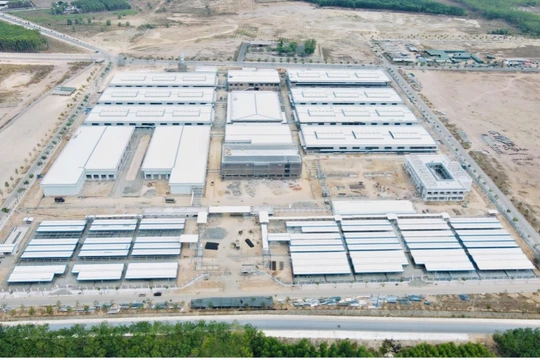 Cụm Công nghiệp Nam Hà đã hoàn thiện 100% sẵn sàng bàn giao.