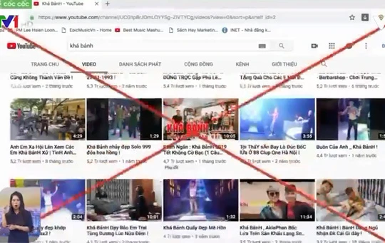 Các video với nội dung giật gân, nhảm nhí có thể ảnh hưởng đến thế hệ trẻ. Ảnh: Báo Chính phủ