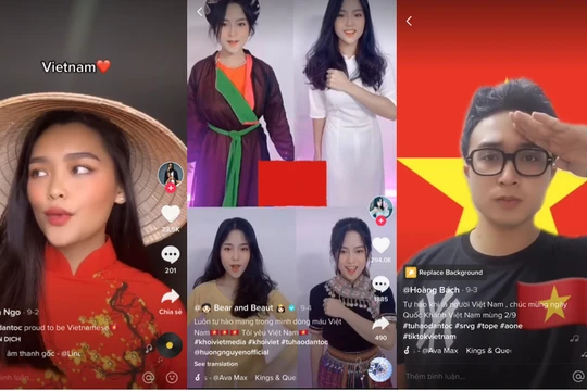 Xu hướng tập hợp những video tôn vinh niềm tự hào dân tộc.