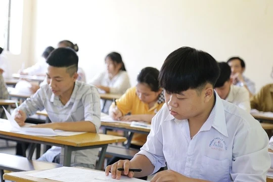 Kỳ thi lớp 10 năm 2020 tại Thanh Hóa đã triển khai đúng quy chế. Ảnh: Báo Thanh Hóa