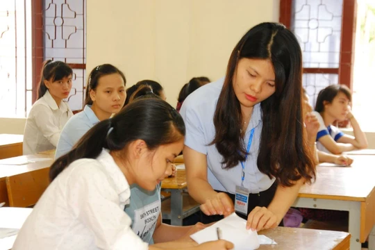 Sở GD&ĐT tỉnh Nghệ An đánh giá, kỳ thi tuyển sinh lớp 10 tại Nghệ An đã diễn ra đúng quy chế. Ảnh: nghean.edu.vn