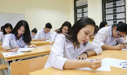 Thí sinh tham dự kỳ thi tốt nghiệp THPT 2020. Ảnh: Internet.