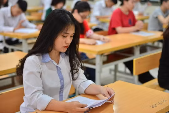 Thí sinh tham dự kỳ thi tốt nghiệp THPT 2020. Ảnh minh họa: Internet