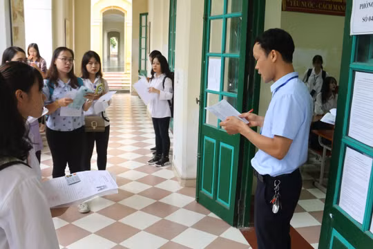 Thí sinh tham dự kỳ thi tốt nghiệp THPT 2020. Ảnh minh họa: Internet