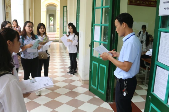 Thí sinh tham dự kỳ thi tốt nghiệp THPT 2020. Ảnh minh họa: Internet