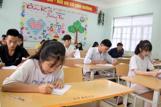 Thí sinh tham dự kỳ thi tốt nghiệp THPT 2020. Ảnh minh họa: Internet