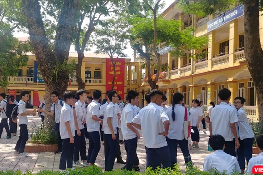 Một số trường dự kiến chuyển sang hình thức thi học kỳ trực tuyến thay vì trực tiếp. Ảnh minh họa.