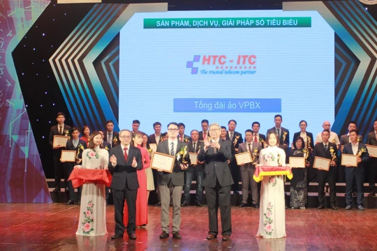 Sản phẩm "Tổng đài ảo VPBX" được vinh danh tại Giải thưởng Chuyển đổi số Việt Nam 2020.