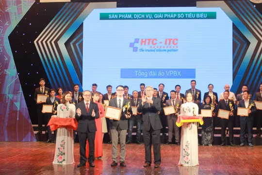 Sản phẩm "Tổng đài ảo VPBX" được vinh danh tại Giải thưởng Chuyển đổi số Việt Nam 2020.