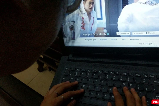 Tài khoản Facebook Nguyen Duy Manh với những phát ngôn gây nhiều tranh cãi trong cộng đồng mạng.