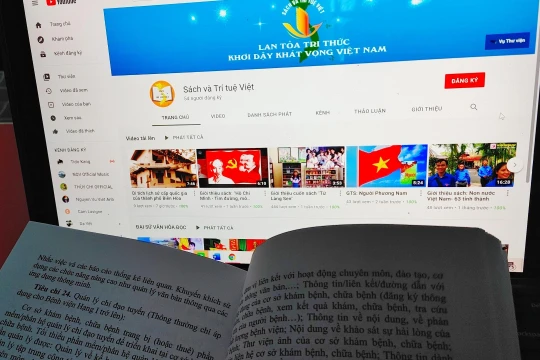 Thi giới thiệu sách trực tuyến qua YouTube do Bộ Văn hóa, Thể thao và Du lịch phát động.