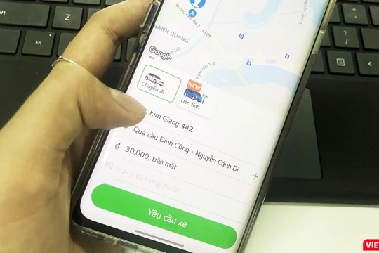 Giao diện ứng dụng inDriver khá bắt mắt và dễ sử dụng.