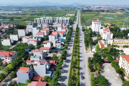 Khu đô thị mới Mê Linh có quy mô hơn 40 ha, tổng vốn đầu tư hơn 3.200 tỷ đồng. Ảnh: Vietnamnet.
