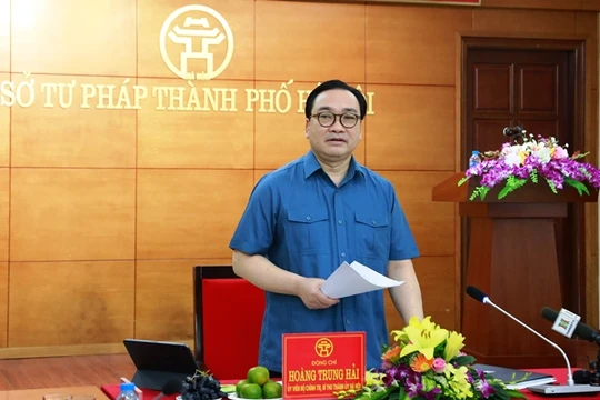 Ông Hoàng Trung Hải - Ủy viên Bộ Chính trị, Bí thư Thành ủy Hà Nội. 
