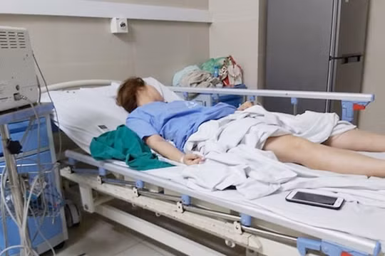 Bệnh nhân đang được điều trị tại Bệnh viện Thanh Nhàn.