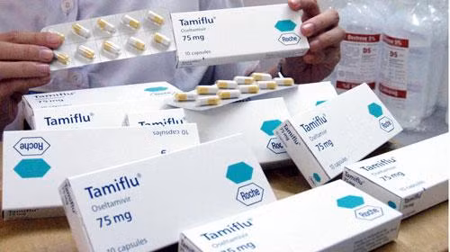 Thuốc Tamiflu dùng để trị bệnh cúm.