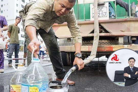 Luật sư Nguyễn Ngọc Hùng: “Người dân Hà Nội có quyền được biết về chất lượng nước đang sử dụng”.