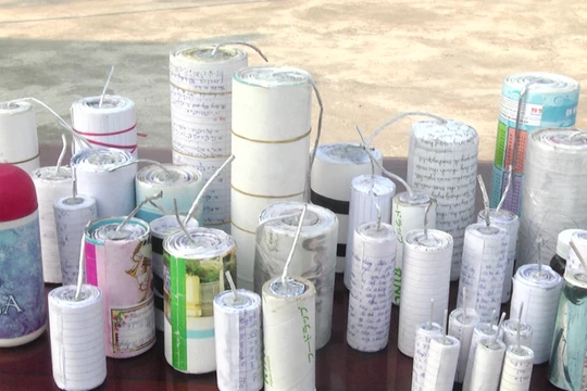 Ảnh minh họa pháo tự chế (Nguồn: Internet)