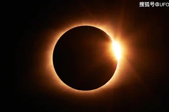 Hiện tượng Nhật thực. Ảnh: Sohu