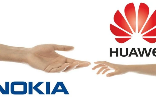 Nokia và Huawei trong cuộc chạy đua 5G. Ảnh: Gagadget
