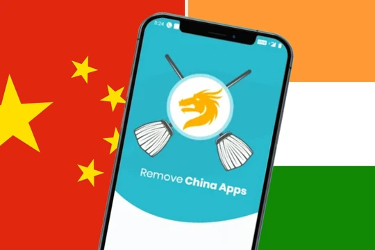 Tâm lý chống ứng dụng và điện thoại Trung Quốc đang dâng cao ở Ấn Độ. Ảnh: Financial Times