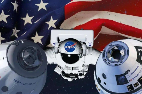 SpaceX và NASA. Ảnh: Sohu