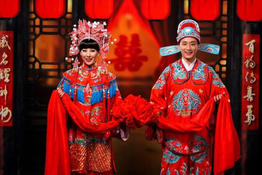 Hôn nhân ở Trung Quốc. Ảnh: Times