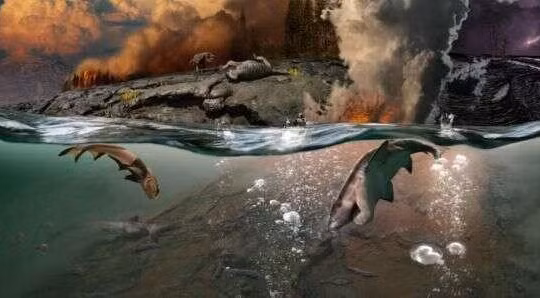 "Đại diệt vong" xảy ra vào cuối thời kỳ Permia được coi là thảm kịch gây đại tuyệt chủng kinh hoàng nhất trong lịch sử Trái Đất. Ảnh: Sohu