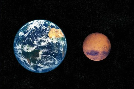 Sao Hỏa có thể là Trái Đất thứ hai cho con người sinh sống! Ảnh: NetEase