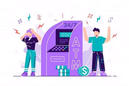 Máy ATM đang dần biến mất ở Trung Quốc. 