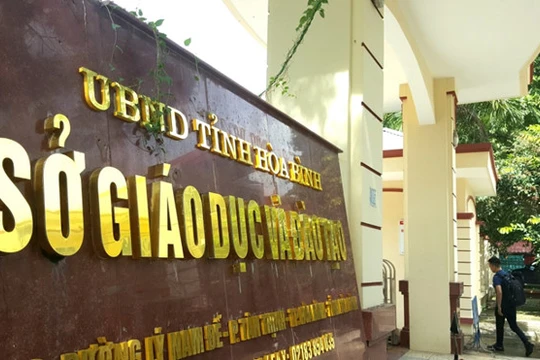 Trụ sở Sở GD&ĐT tỉnh Hòa Bình. Ảnh: Internet