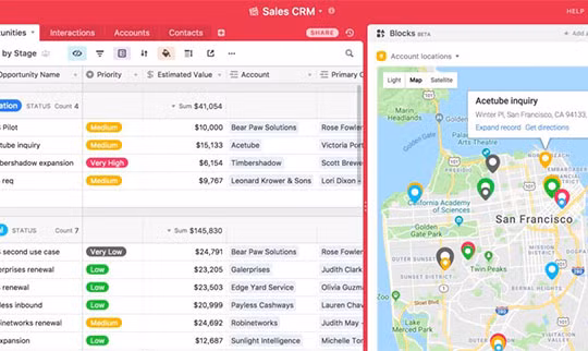 Ứng dụng Airtable (ảnh: Business Insider)