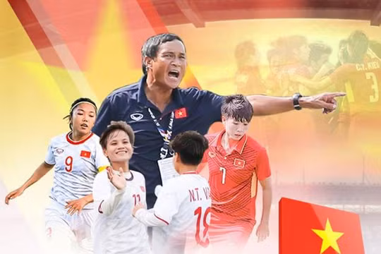 Các cô gái Việt Nam đang có cơ hội đến tham dự Olympic Tokyo năm 2020. Ảnh VFF