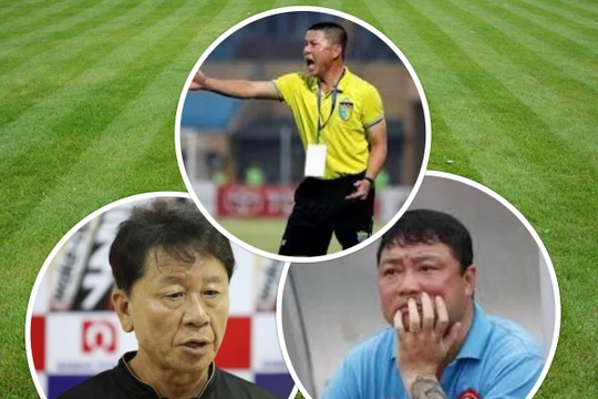 Hà Nội, TP.HCM và Viettel là các ứng cử viên của chức vô địch. Ảnh An Thanh