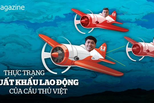 Gần 2 thập kỷ nay, việc xuất khẩu cầu thủ Việt Nam ra nước ngoài thi đấu chưa bao giờ dễ dàng (ảnh VietTimes)