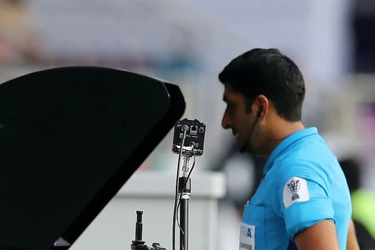 Vòng chung kết U23 Châu Á 2020 sẽ là giải đấu thứ hai mà Liên đoàn bóng đá Châu Á (AFC) áp dụng công nghệ VAR. Ảnh AFC