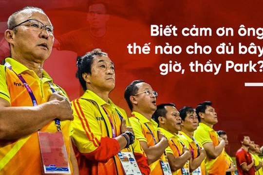 HLV Park Hang-seo đã mang lại những trận thắng quan trọng cho đội tuyển Việt Nam