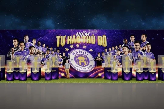 Hà Nội FC- niềm tự hào của bóng đá Việt Nam, Ảnh HNFC.
