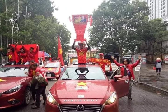 Điều kỳ vọng của hàng triệu người hâm mộ Việt Nam. Ảnh HPFC.