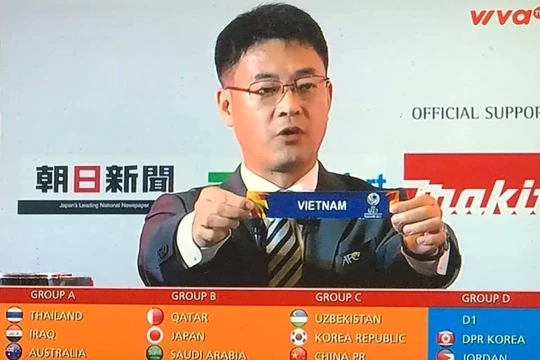 Lễ bốc thăm VCK U23 châu Á 2020. Ảnh FAT.