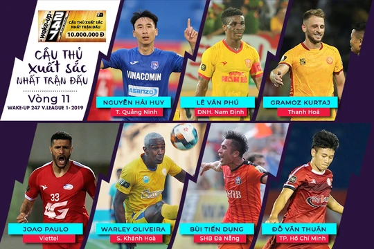 Các cầu thủ xuất sắc nhất vòng 11