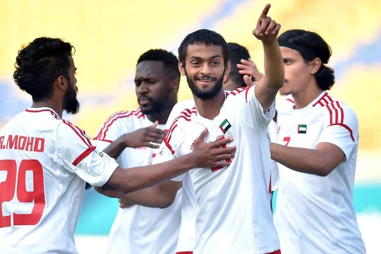 ĐT U23 UAE đã trở lại VCK U23 châu Á 2020 với tư cách nhóm hạt giống thứ 4 vì vắng mặt ở Trung Quốc đầu năm ngoái. Ảnh AFF.