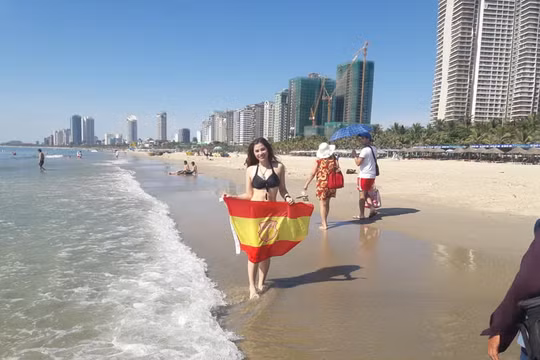 Hơn 500 CĐV thành Nam đã có mặt ở Đà Nẵng. Ảnh CĐV Nam Định