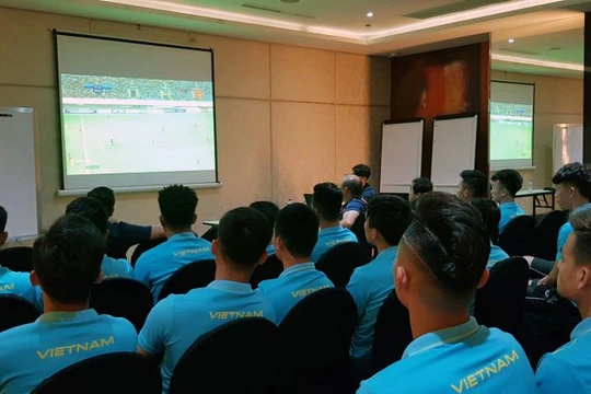 Các thầy trò HLV Park được chăm sóc chu đáo. Ảnh VFF.