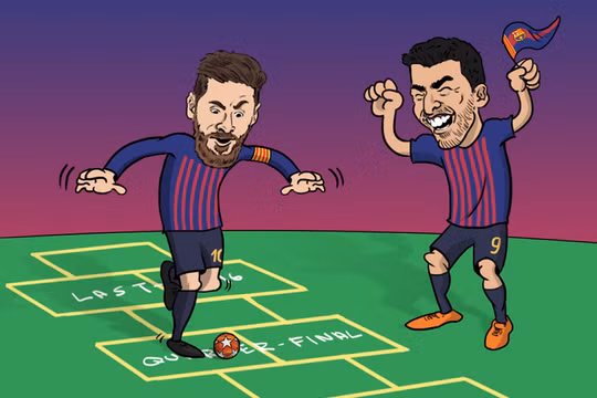 Barca và nhiều ông lớn châu Âu đã gây bất ngờ tại Champions League. Ảnh BR.