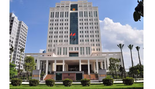 Trụ sở Bộ Tài nguyên và Môi trường.