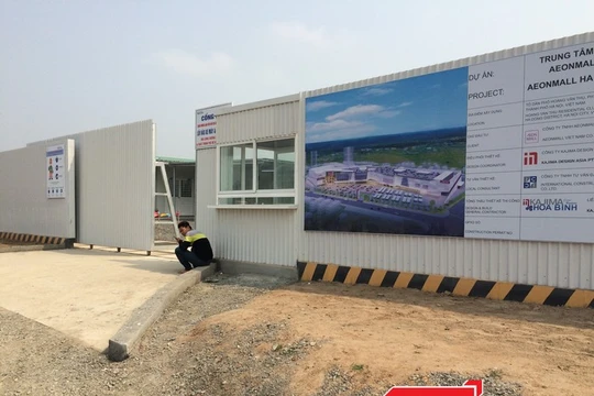 Tập đoàn AEON (Nhật Bản) vừa động thổ dự án Trung tâm thương mại tại Hà Đông.