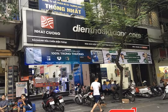 Một cửa hàng của Công ty Nhật Cường tại số 33 Lý Quốc Sư, Hà Nội - Ảnh: Q.V