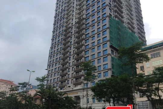 Một dự án của Tập đoàn Tân Hoàng Minh tại đường Nguyễn Văn Huyên, Cầu Giấy, Hà Nội.